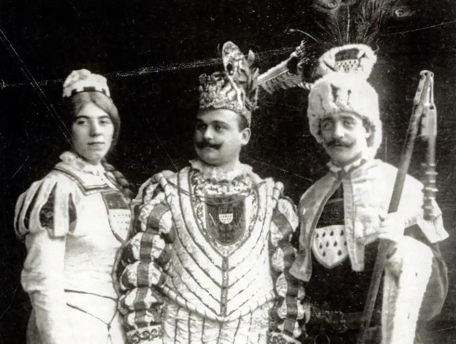 Das Kölner Dreigestirn 1906