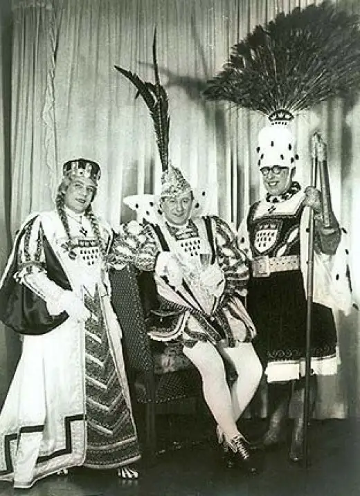 Das Kölner Dreigestirn 1956