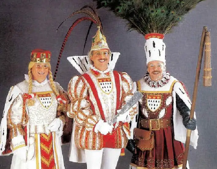 Das Kölner Dreigestirn 1988