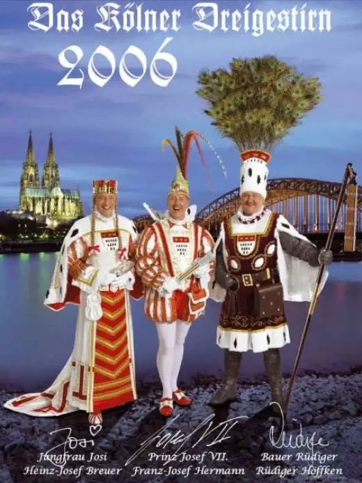 Das Kölner Dreigestirn 2006