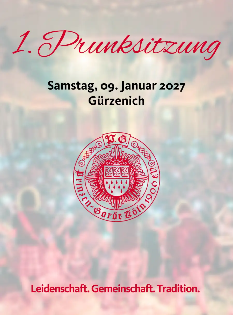 1. Prunksitzung