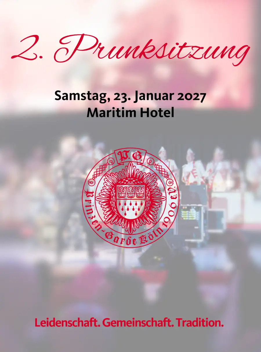 2. Prunksitzung