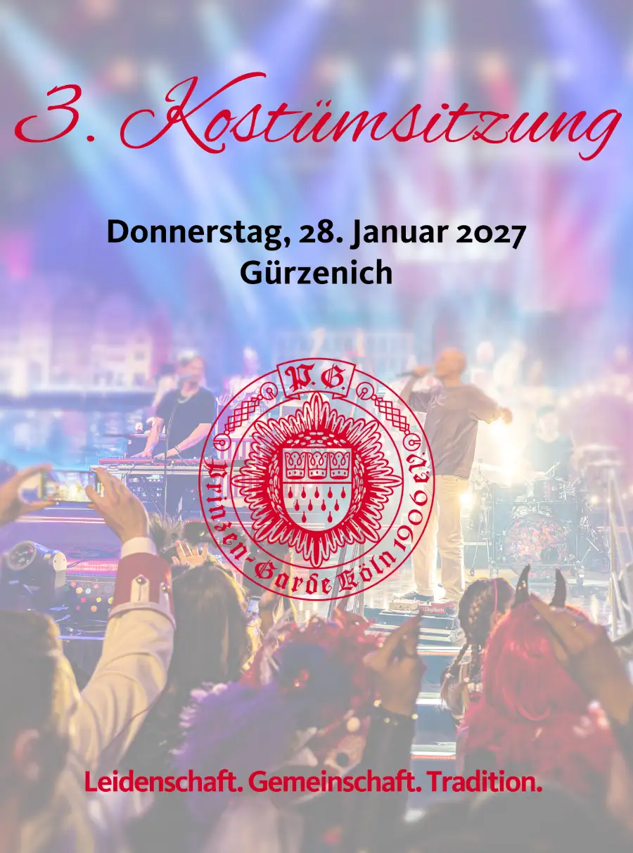 3. Kostümsitzung