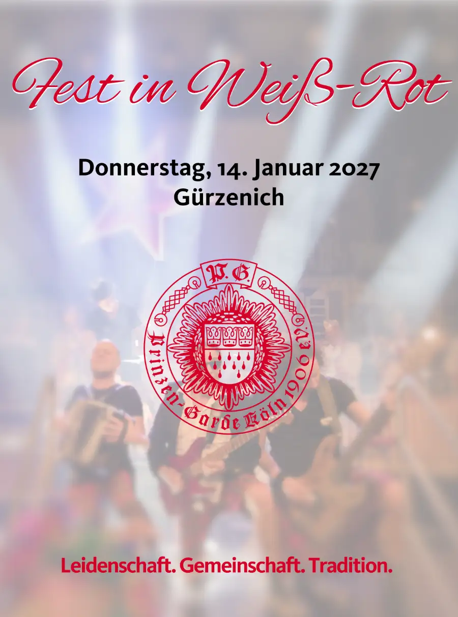 Fest in Weiß-Rot