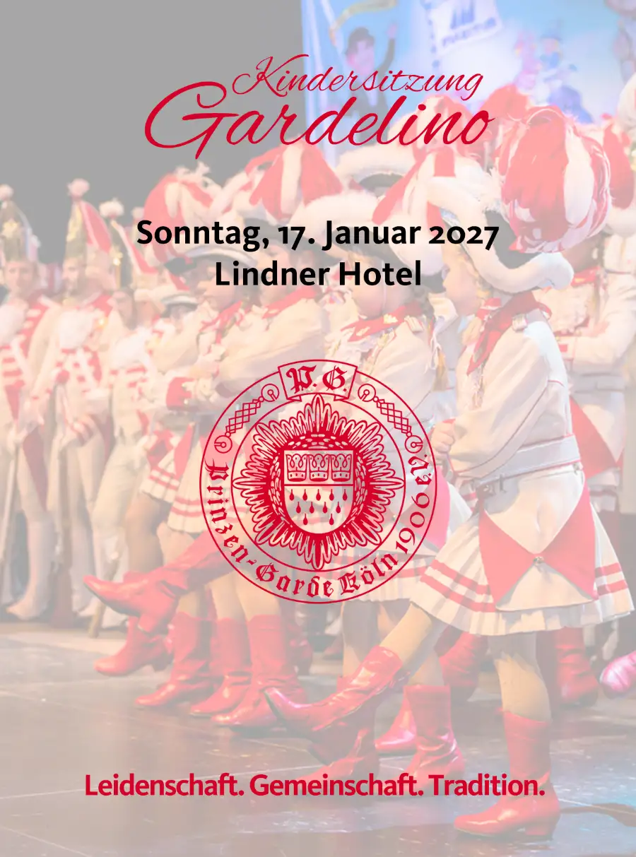 Gardelino – Kindersitzung