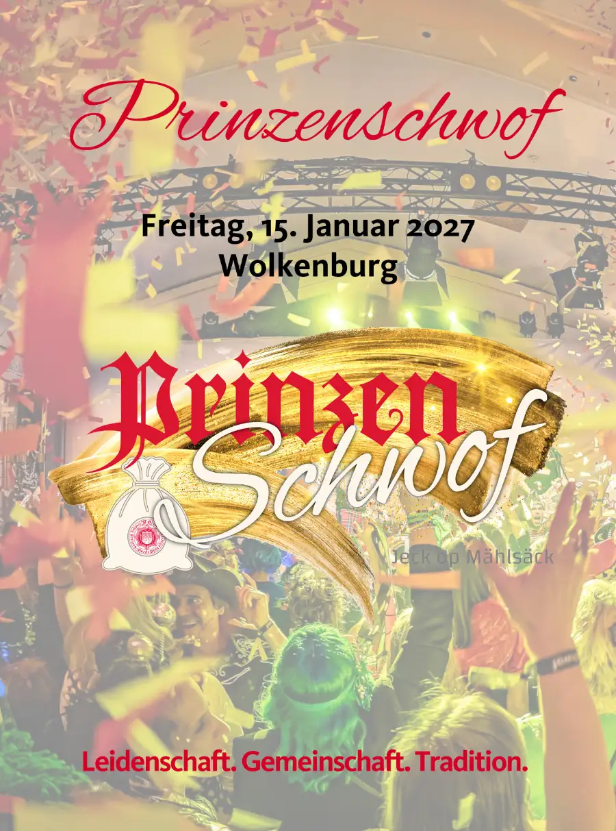 Prinzenschwof – Jeck op Mählsäck