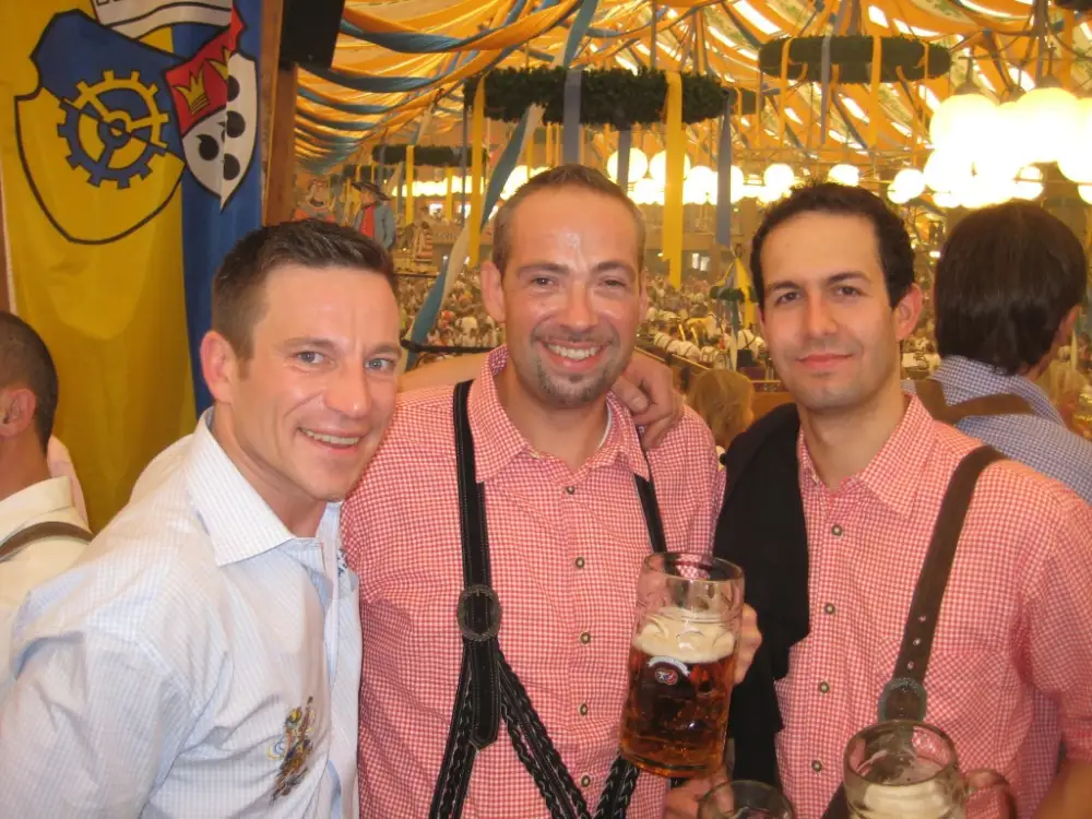 Fußkorpstour 2009 zum Oktoberfest in München