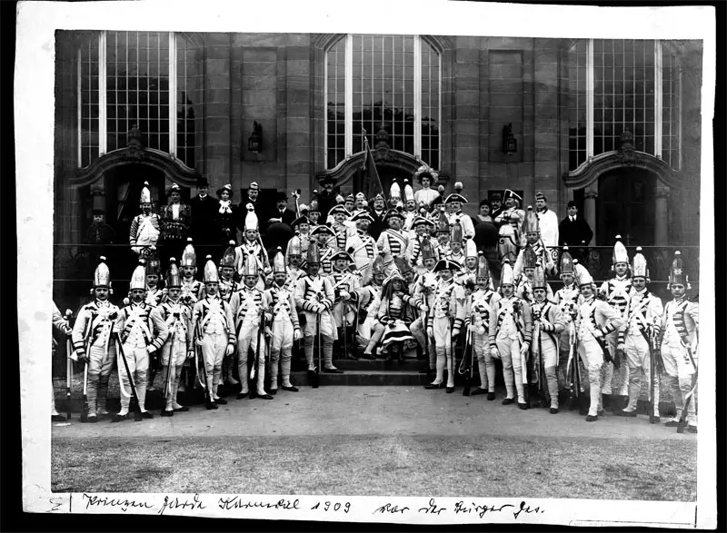 Die Prinzen-Garde Köln im Jahre 1909