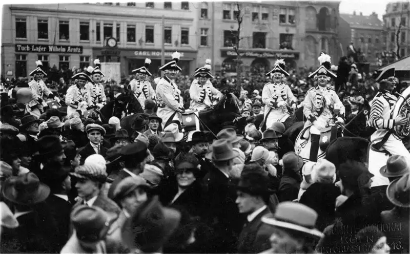 Die Prinzen-Garde in den frühen Jahren